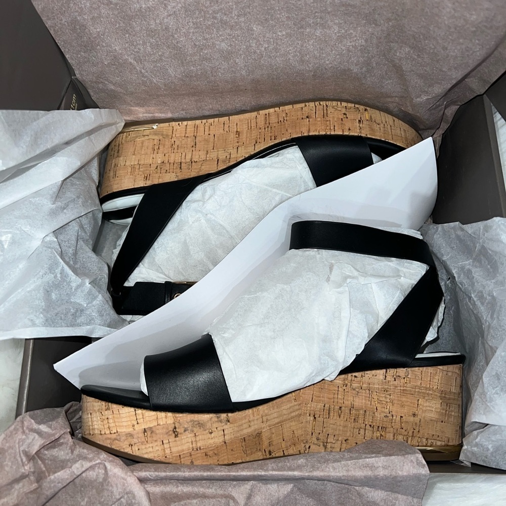 Brand New Black Franco Sarto Wedges 🖤